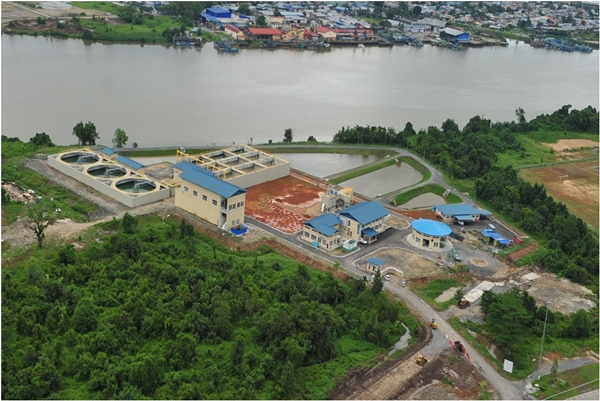 Aerial view of KCSTP